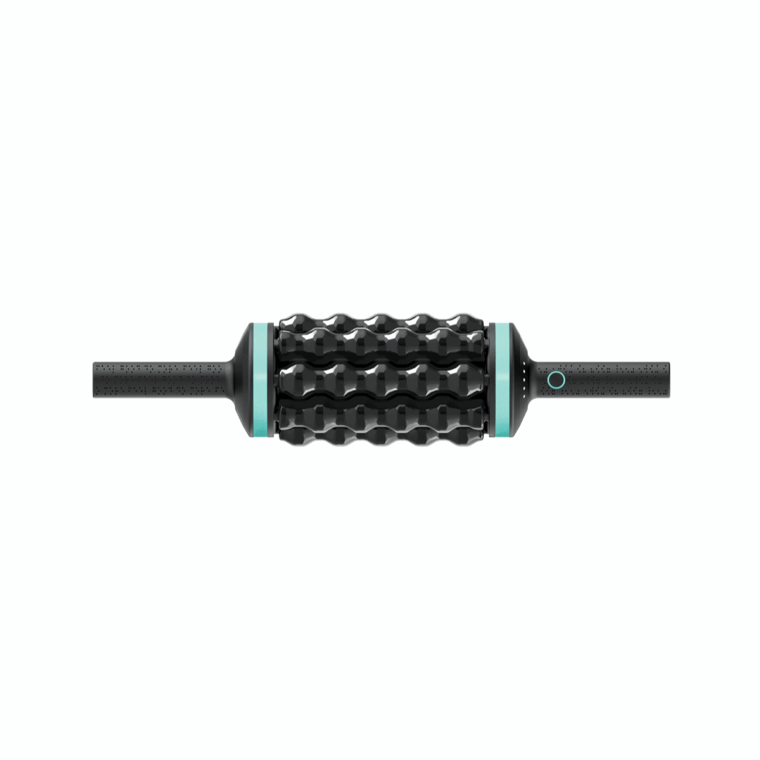 Close-up of the 8 free-spinning roller bars